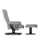 Flash Furniture Bali Contemporary Multi-Position Recliner with Horizontal Stitching and Ottoman BT-7818-GY-GG - alternate 5